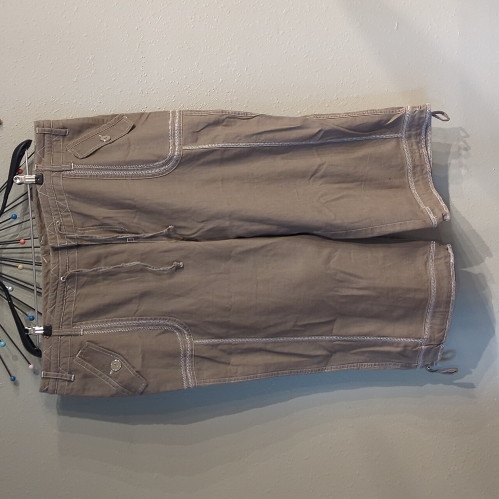 Lane Bryant NWT Linen Cotton Blend Capri Pants Size 20